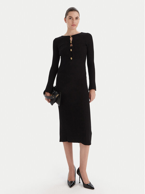 Marciano Guess Marciano Guess Трикотажна сукня 5BGK55 5891Z Чорний Regular Fit