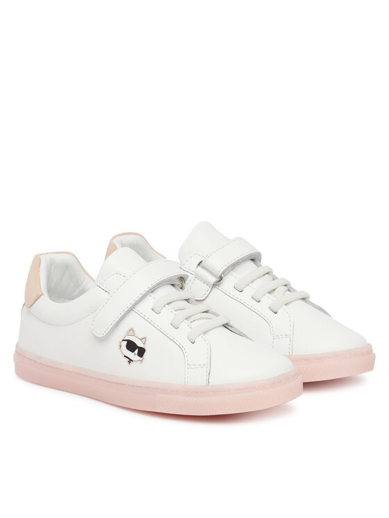 KARL LAGERFELD KARL LAGERFELD Снікерcи Z31184 S Білий