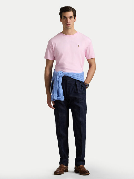 Polo Ralph Lauren Polo Ralph Lauren Majica 710740727010 Roza Slim Fit