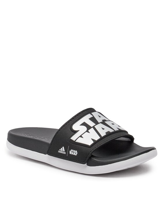 adidas adidas Šlepetės Star Wars adilette Comfort Slides Kids ID5237 Juoda