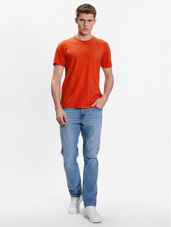 United Colors Of Benetton United Colors Of Benetton T-krekls 3JE1J19A5 Oranžs Regular Fit