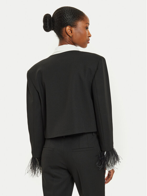 Marella Marella Giacca da abito Gattini 2423046152 Nero Regular Fit