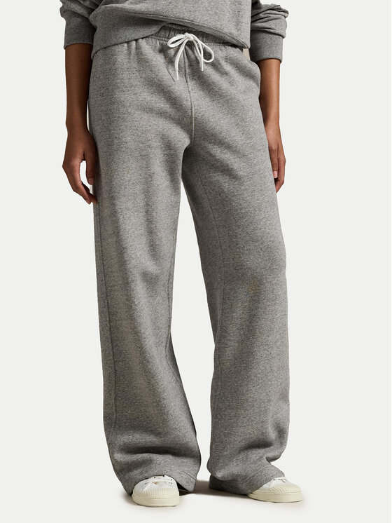 Polo Ralph Lauren Polo Ralph Lauren Долнище анцуг 211977959004 Сив Wide Leg