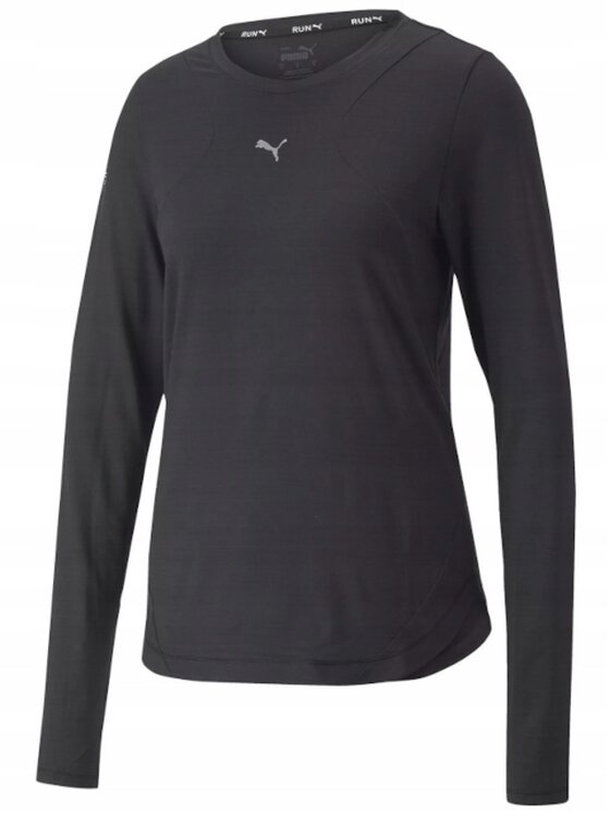 Puma Puma Bluzka 522267-01 Czarny Standard Fit