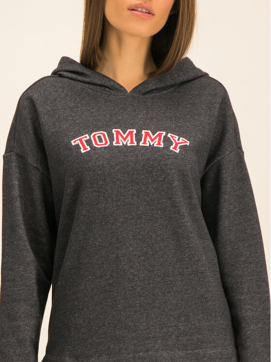 Tommy Hilfiger Tommy Hilfiger Sweatshirt Batwing UW0UW01961 Grau Regular Fit