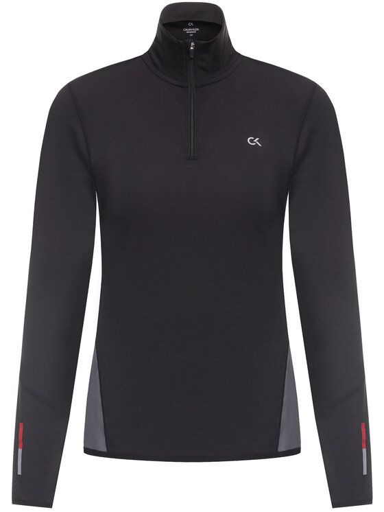 Calvin Klein Performance Calvin Klein Performance Techninis džemperis 00GWH9K247 Juoda Slim Fit