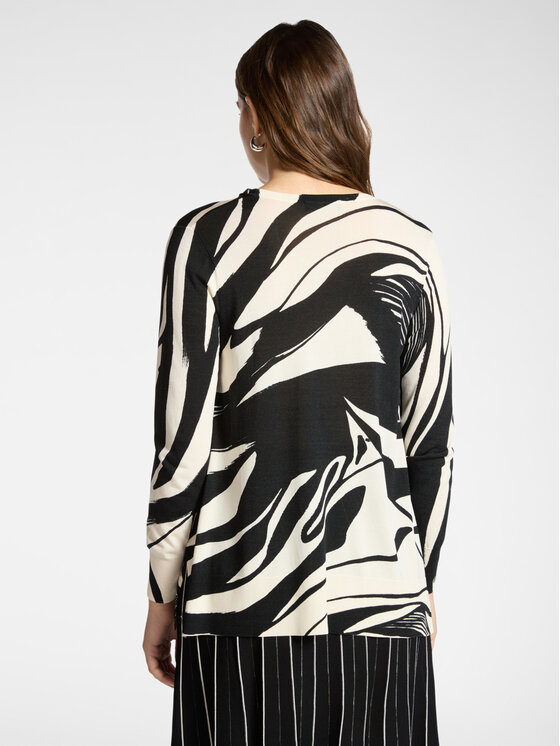 Elena Mirò Elena Mirò Sweter M604Z100753N0S4 Czarny Regular Fit