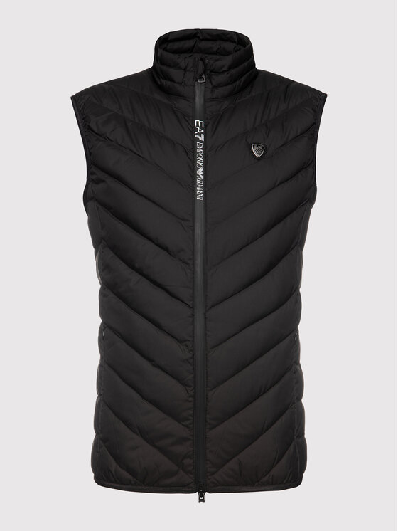EA7 Emporio Armani EA7 Emporio Armani Kamizelka 8NPQ03 PNE1Z 1200 Czarny Regular Fit