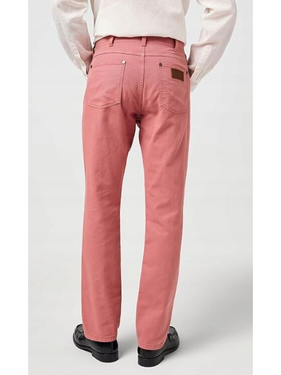 Wrangler Wrangler Spodnie materiałowe Greensboro Czerwony Regular Fit