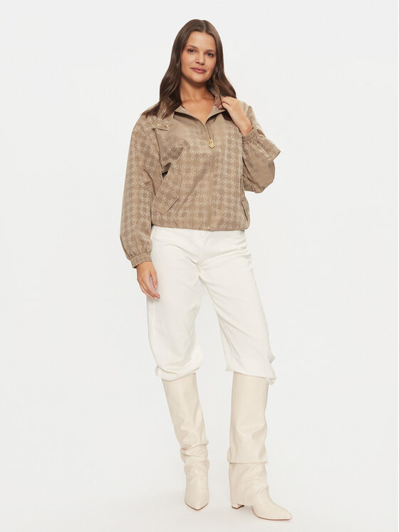 Guess Guess Prehodna jakna V4BQ24 WGLW2 Rjava Regular Fit