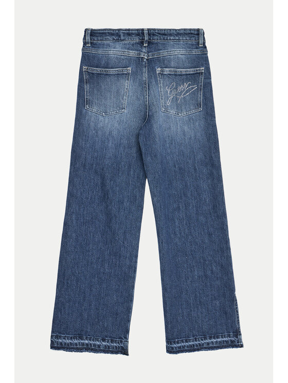 Guess Guess Traperice J4BA03 D5FM0 Tamnoplava Relaxed Fit