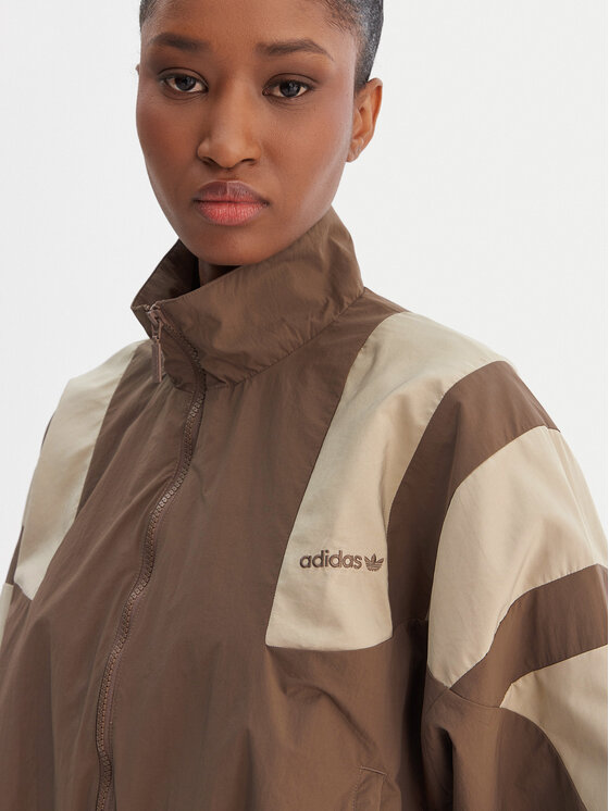 adidas adidas Sweatshirt Blocked Washed KD8787 Braun Oversize