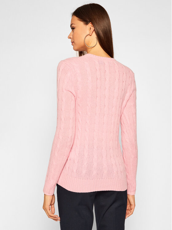 Polo Ralph Lauren Polo Ralph Lauren Džemper Kimberly Wool/Cashmere 211508656065 Ružičasta Regular Fit