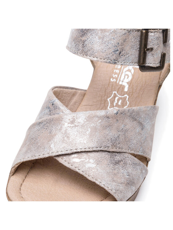 Rieker Rieker Sandale 66853-90 Auriu