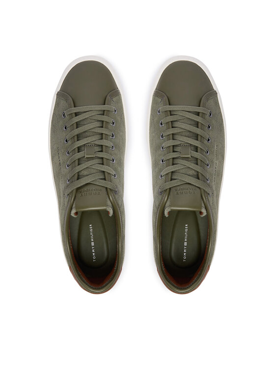 Tommy Hilfiger Tommy Hilfiger Tenisice Dress Casual Mix FM0FM05993 Kaki