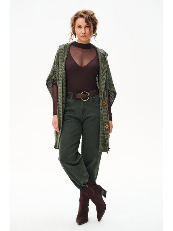blue shadow blue shadow Kardigan Tamashi Khaki Regular Fit