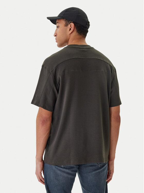 G-Star Raw G-Star Raw Tričko Rib D28699-C812 Sivá Relaxed Fit