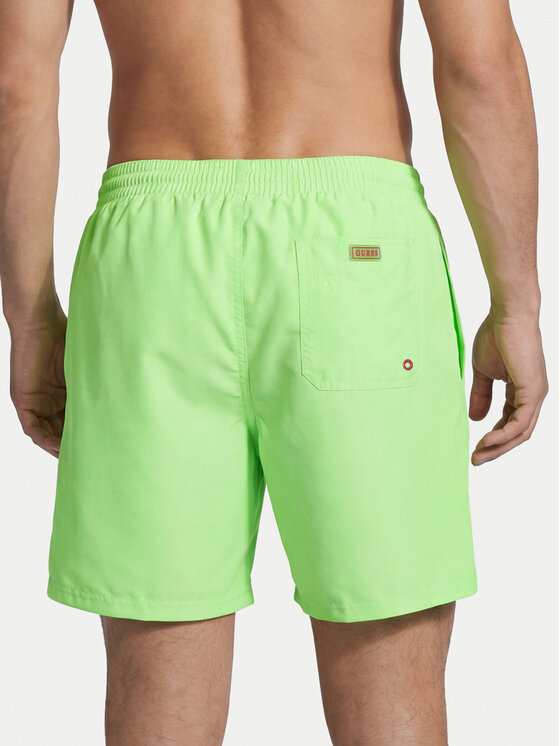 Guess Guess Плувни шорти F6GT24 WG282 Зелен Regular Fit