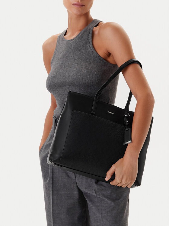 Calvin Klein Calvin Klein Käekott Ck Must Aop Medium Shopper W/Poc LV04F3225G Must