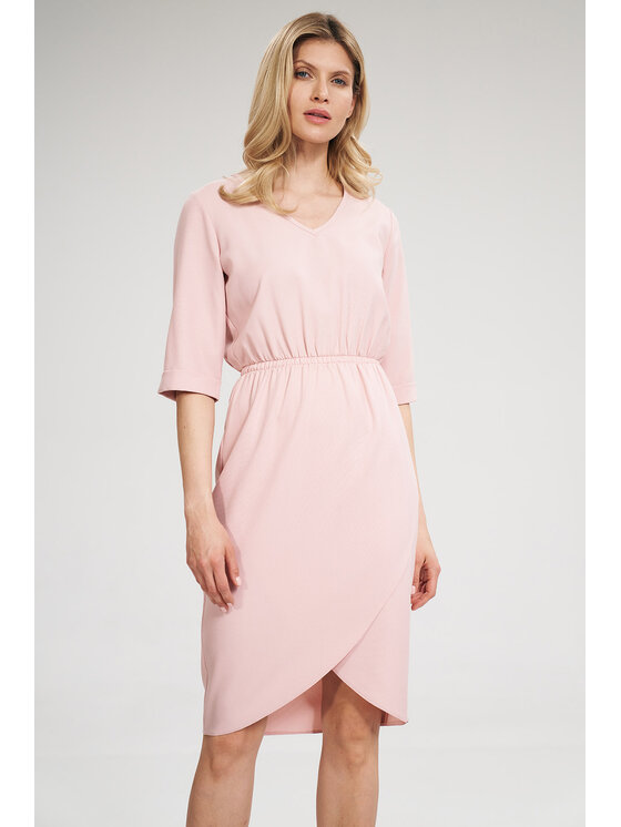 FIGL FIGLFIGL Vestito M702 Rosa Regular Fit