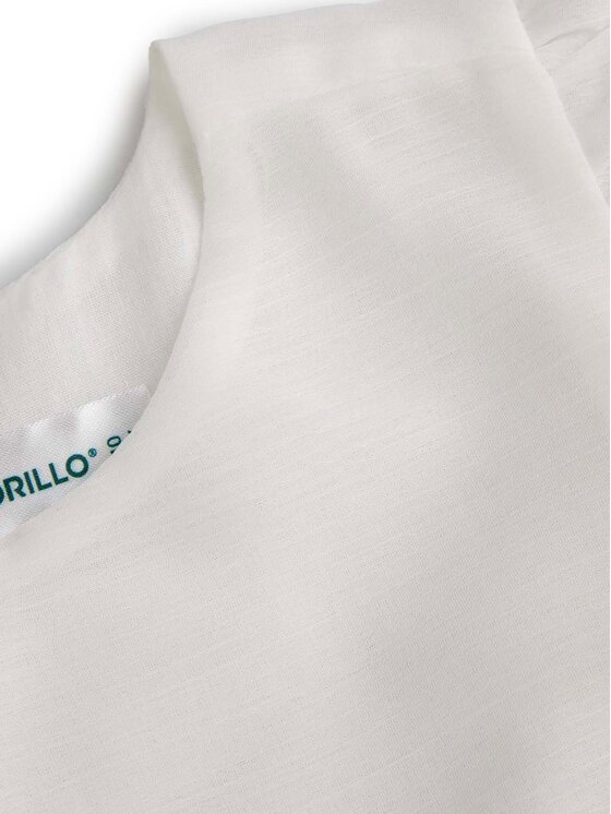 Coccodrillo Coccodrillo Elegantní šaty WC5128212EJG Écru Regular Fit
