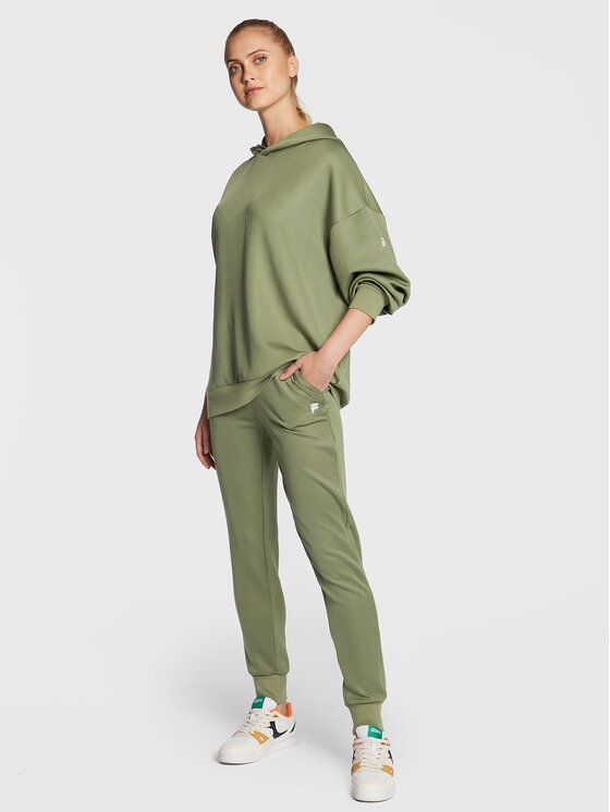 Felpa Cortona FAW0215 Verde Oversize