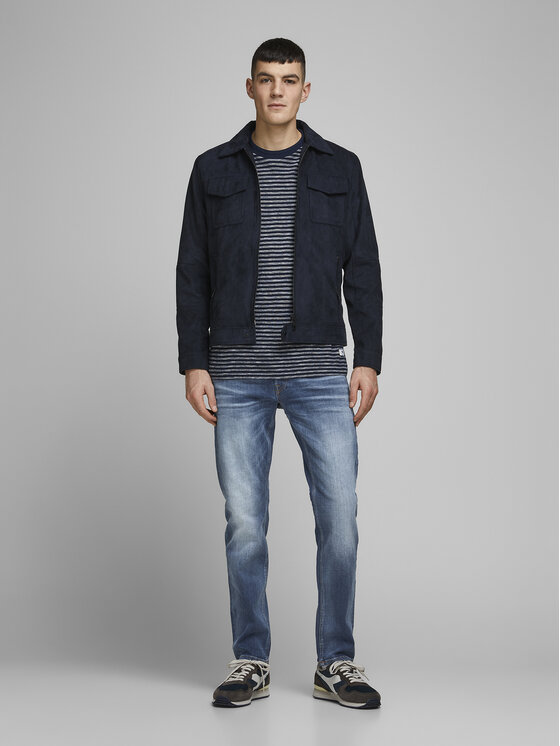 Jack & Jones Jack & Jones Jeansy Mike 12168290 Niebieski Tapered Fit