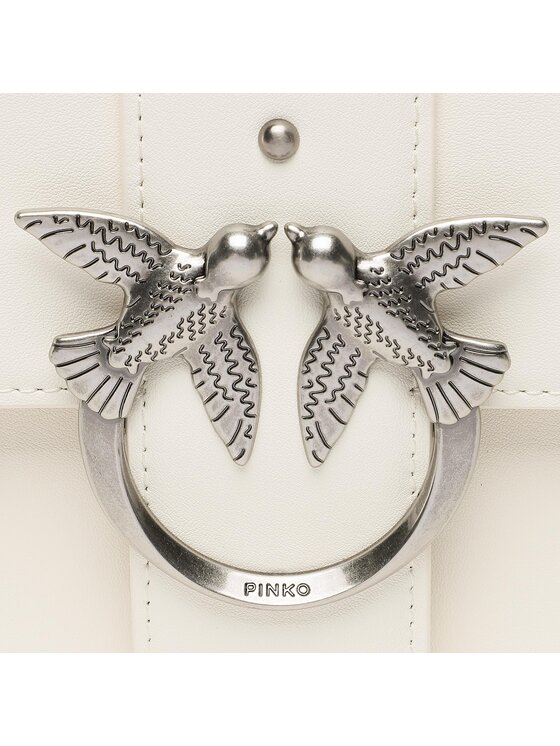 PINKO Pinko Handtasche Love One Classic Cl PE 23 PLTT 100053 A0F1 Weiß