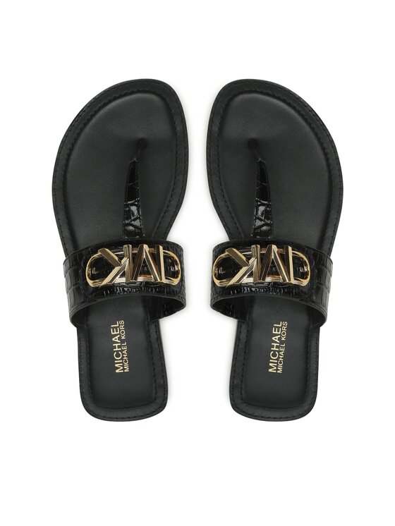 MICHAEL Michael Kors MICHAEL Michael Kors Šlepetės per pirštą Parker Thong 40S3PKFS1E Juoda