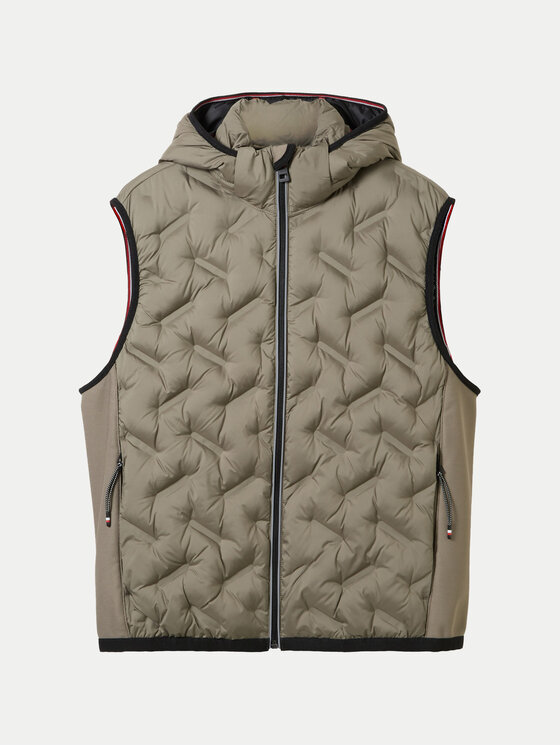 Tom Tailor Tom Tailor Weste 1041313 Grün Regular Fit