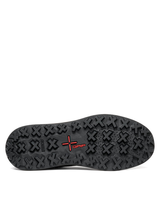 Geox Geox Sneakers U Granito + Grip B Abx U66FZA 02250 C9999 Negru