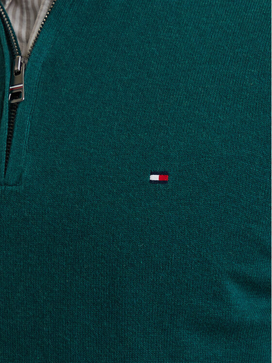 Tommy Hilfiger Tommy Hilfiger Maglione MW0MW28049 Verde scuro Regular Fit