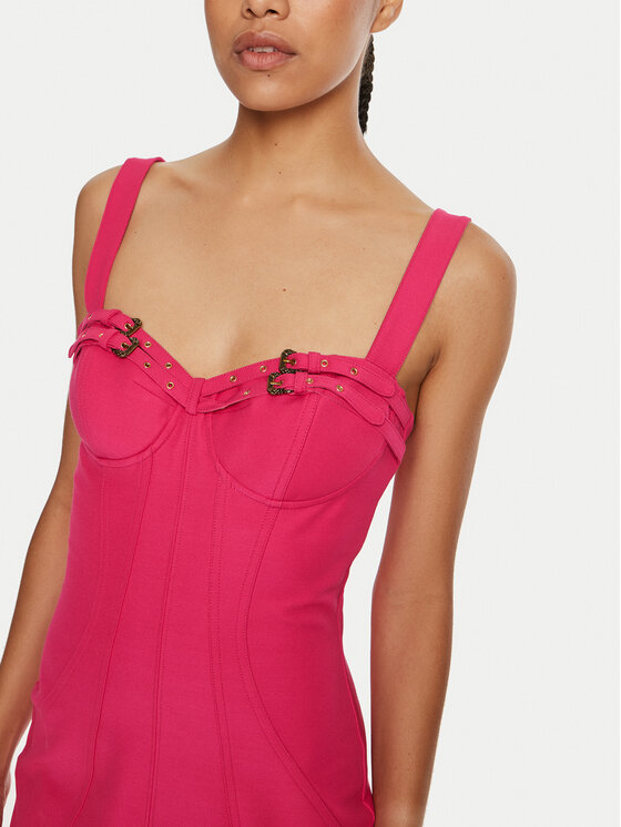 Versace Jeans Couture Versace Jeans Couture Coctailkleid 77HAO935 Rosa Slim Fit