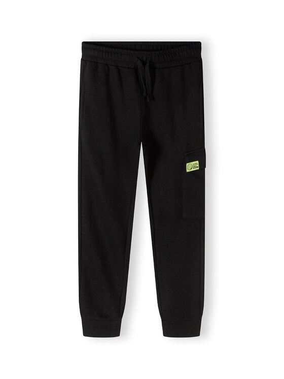 minoti minoti T-Shirt 23fleece207 Czarny Regular Fit