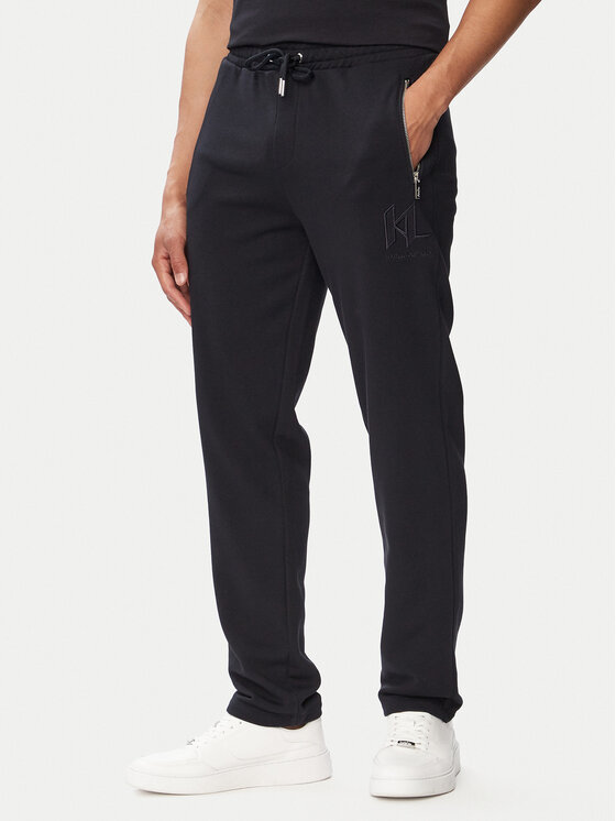 KARL LAGERFELD Pantaloni trening 705019 563900 Bleumarin Regular Fit