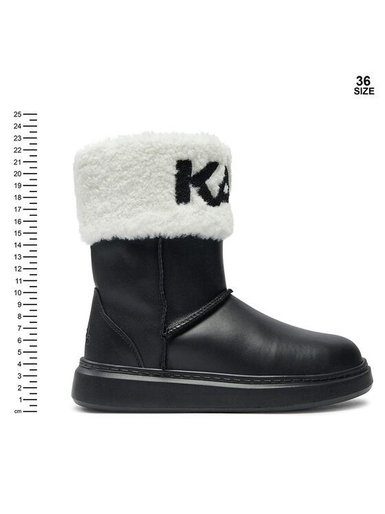 Karl Lagerfeld Kids Karl Lagerfeld Kids Botki Z30312 S Czarny