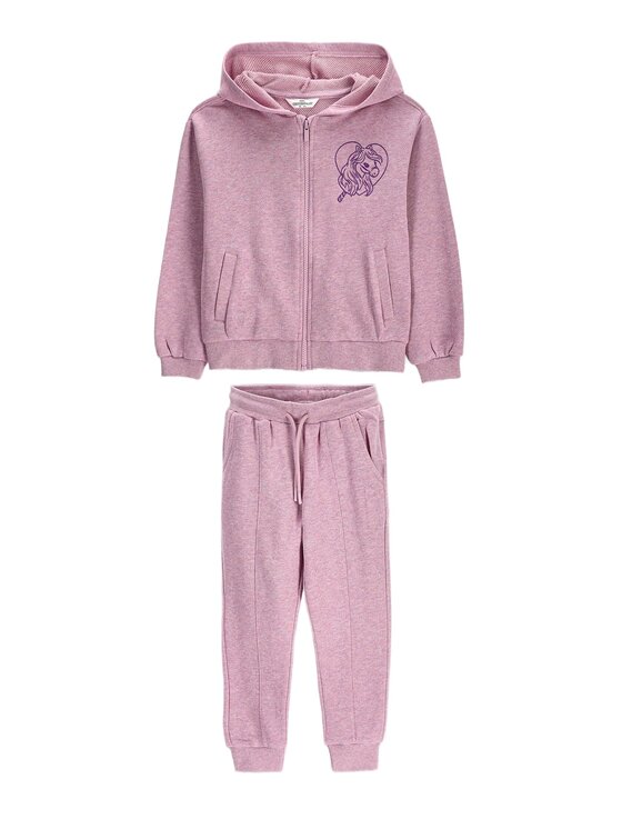 Coccodrillo Coccodrillo Komplet dresowy ZC6117301HGK-016 Fioletowy Regular Fit