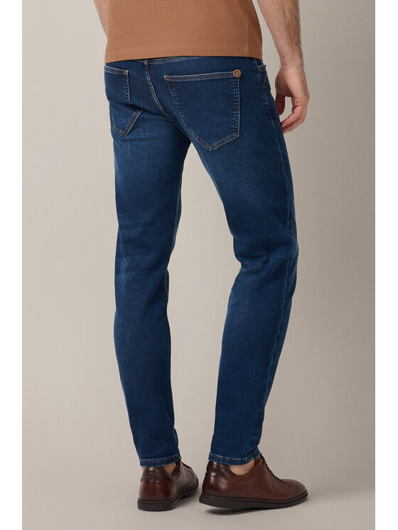 Lancerto Lancerto Spodnie materiałowe Arturo SP113225000009 Granatowy Regular Fit