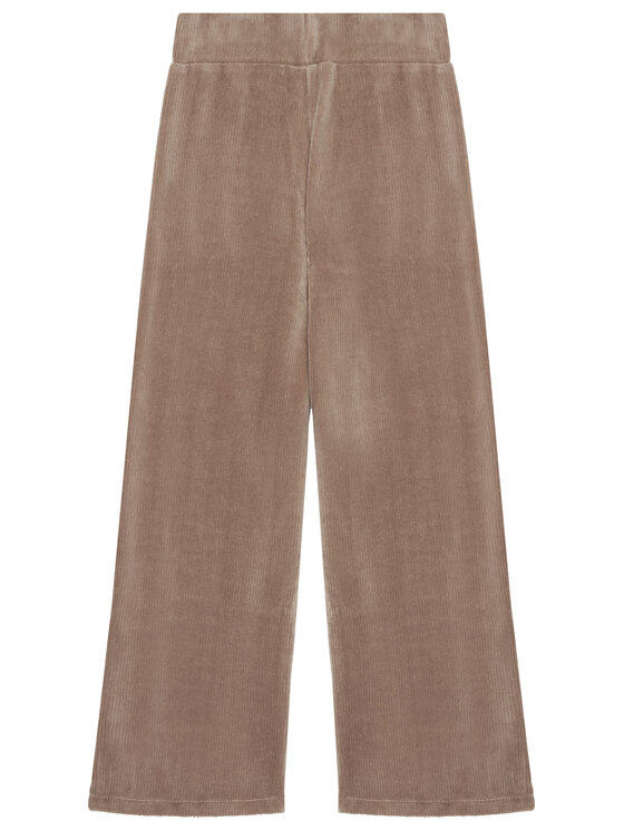 Mayoral Mayoral Παντελόνι υφασμάτινο 7576 Μπεζ Wide Leg