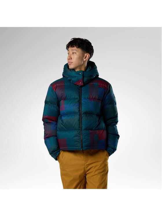 Rossignol Rossignol Kurtka puchowa M Abel Down Hoodie Jacket Turkusowy Regular Fit