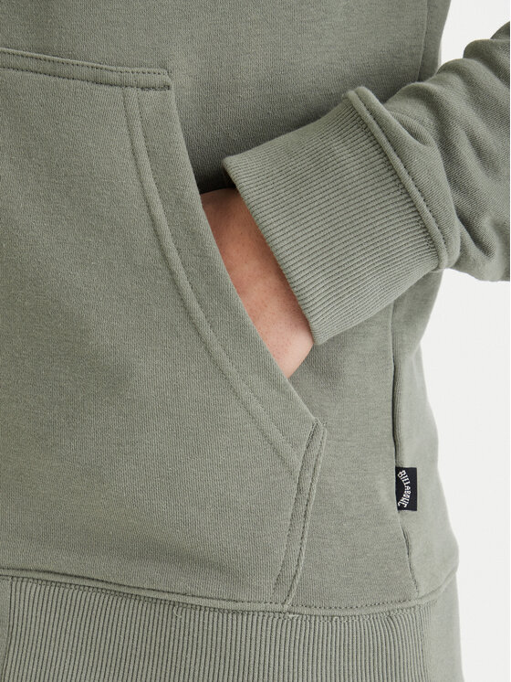 Billabong Billabong Majica dugih rukava Foundation EBYSF00185 Zelena Regular Fit