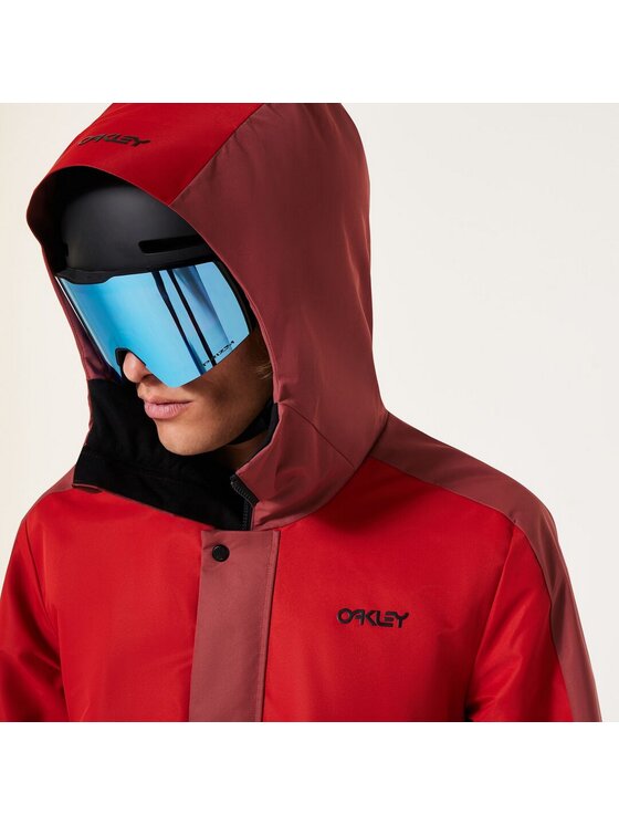 Oakley Oakley Kurtka narciarska FOA406098 Czerwony Regular Fit