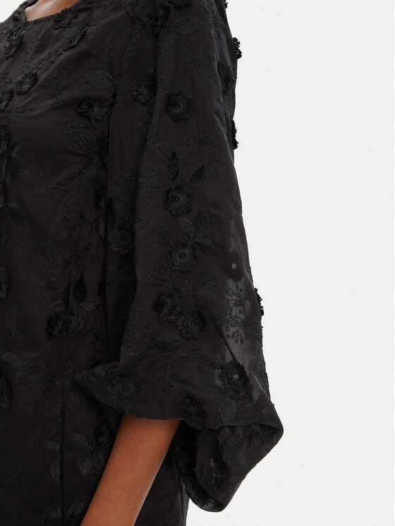 Munthe Munthe Každodenní šaty Pansi 252131625225 Černá Regular Fit