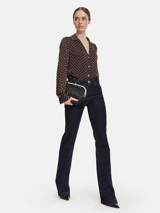 Guess Guess Särk W6YH23 W2946 Pruun Regular Fit