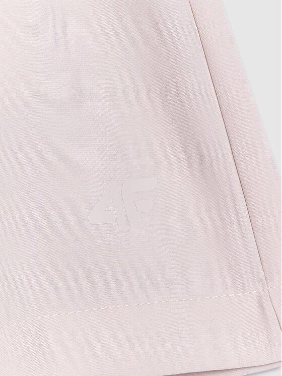 4F 4F Bavlnené šortky 4FRSS26TSHOF0933-12S Biela Regular Fit