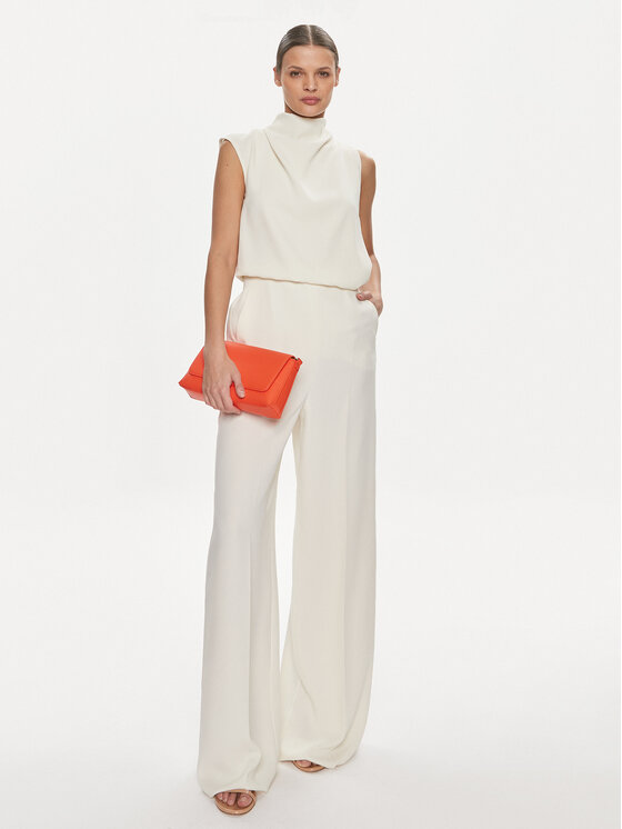 Marella Marella Jumpsuit Lilia 2413241013 Écru Regular Fit