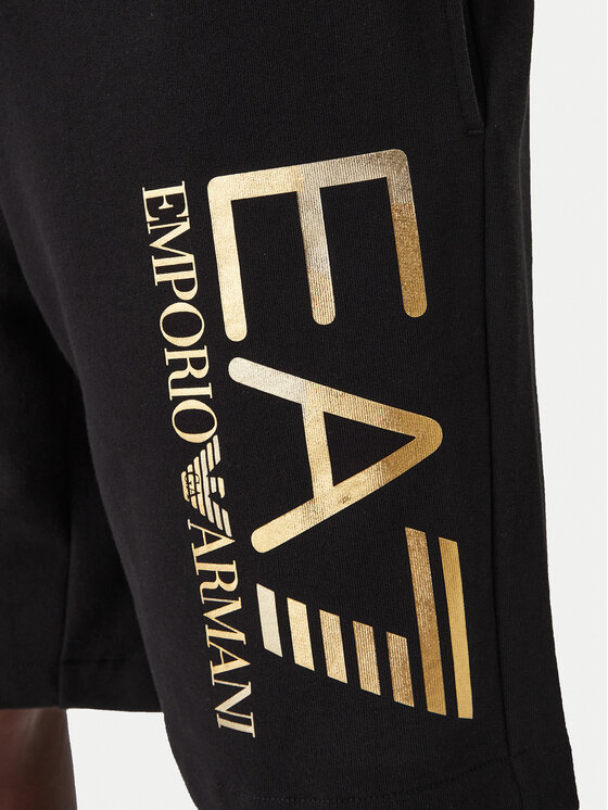 EA7 Emporio Armani EA7 Emporio Armani Športové kraťasy 7M001414 AF22266 MC004 Čierna Regular Fit
