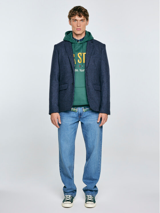 BIG STAR BIG STAR Bluza ASHLYNO Zielony Comfort Fit