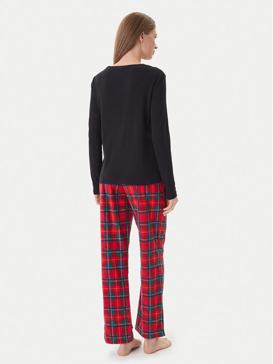 LAUREN RALPH LAUREN LAUREN RALPH LAUREN Piżama ILN72458F Zielony Regular Fit