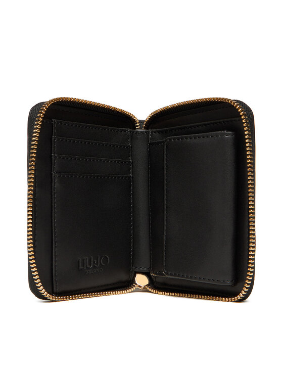 Liu Jo Liu Jo Große Damen Geldbörse Ecs M Zip Around AF5156 E0058 Schwarz